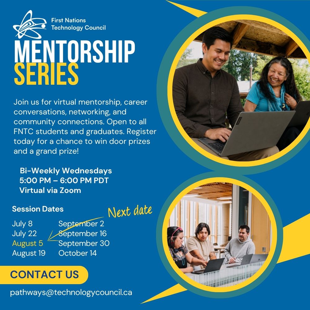 August 5 FNTC mentorship series
